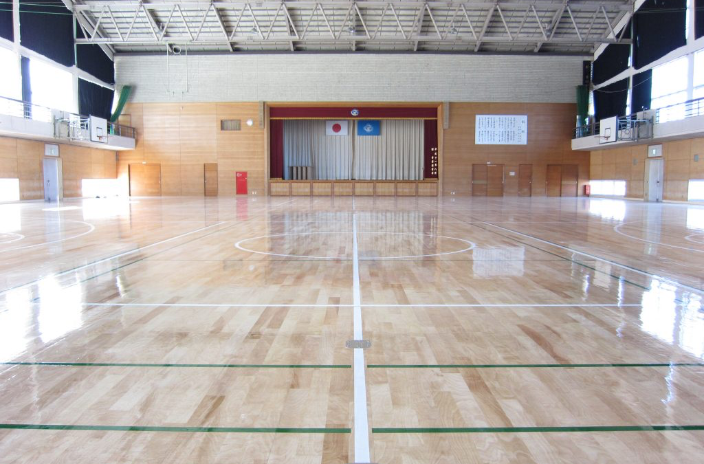 唐津市　某高校体育館