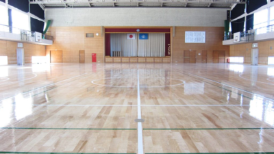 唐津市　某高校体育館